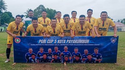 PGRI Agam Timur Menang Atas PGRI Lareh Sago Halaban di PGRI Cup Payakumbuh 2025