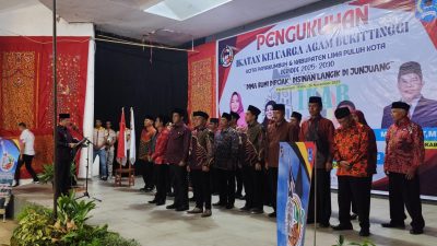 Wali Kota Payakumbuh, Zulmaeta, Kukuhkan Pengurus IKAB Paliko 2025-2030, Ajak Berperan Aktif dalam Pembangunan Daerah