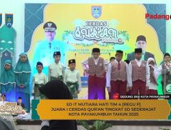 Wawako Elzadaswarman Khatam Al-Qur’an Harus Jadi Fondasi Karakter Generasi Muda