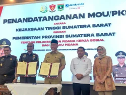 Pemko Payakumbuh Jalin Kerjasama dengan Kejari untuk Terapkan Pidana Kerja Sosial