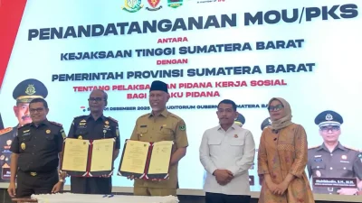 Pemko Payakumbuh dan Kejari Teken MoU untuk Terapkan Pidana Kerja Sosial